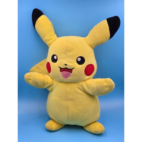 Pokemon Electric Charge Pikachu 12" Plush - Not Working - Picture 1 of 2